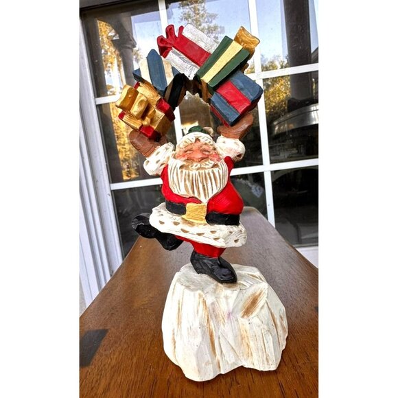 VTG David Frykman Collection Christmas 1995 Santa Juggling Presents Gift… - Picture 1 of 12